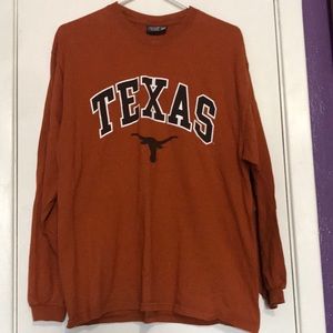 Steve & Barry's | University of Texas UT Longhorns Long Sleeve T-Shirt Orange